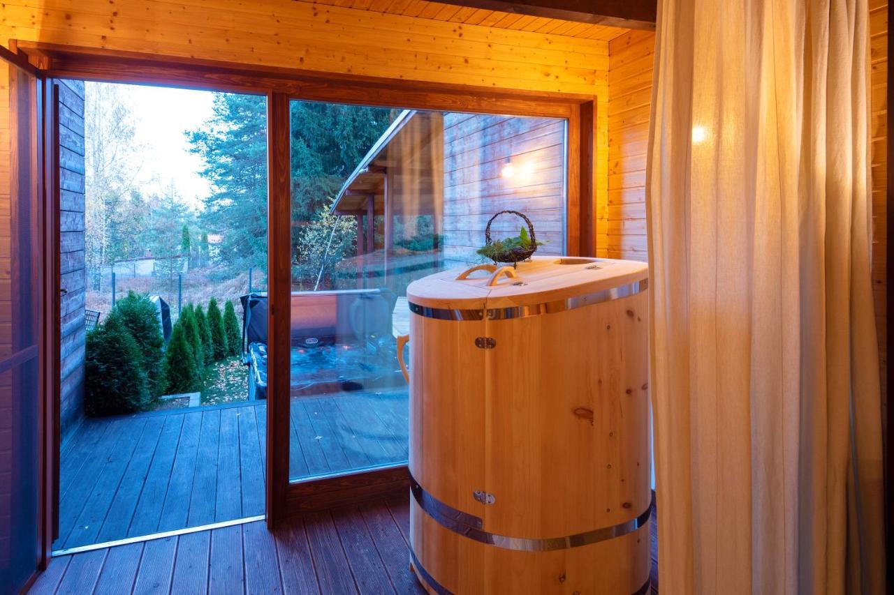Pinus Villas Lodge With Private Jacuzzi & Phyto-Sauna Retreat Zseleznica Kültér fotó